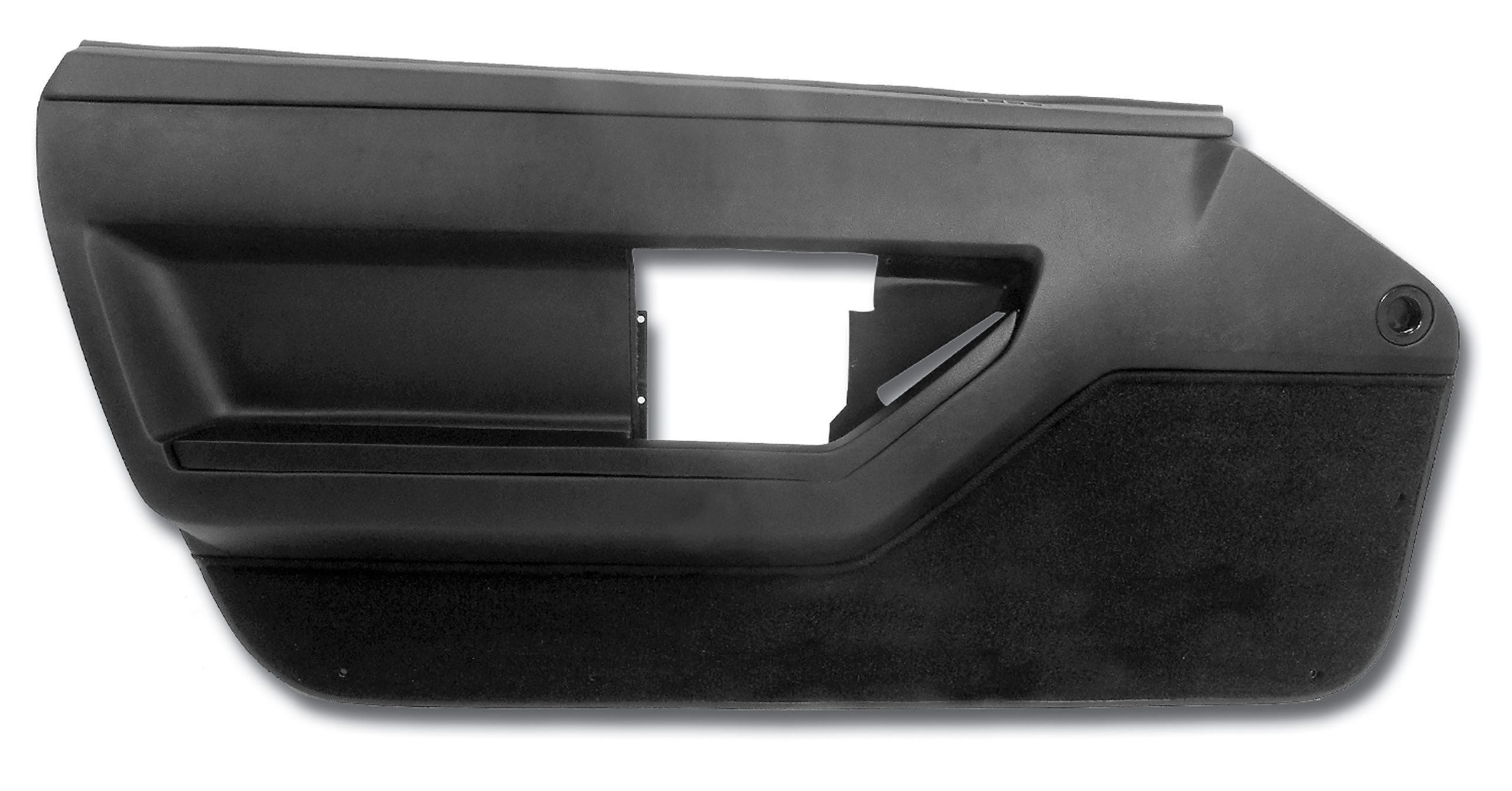 1984-1989 Corvette C4 Door Panel- Black Deluxe Coupe LH CA-445020 