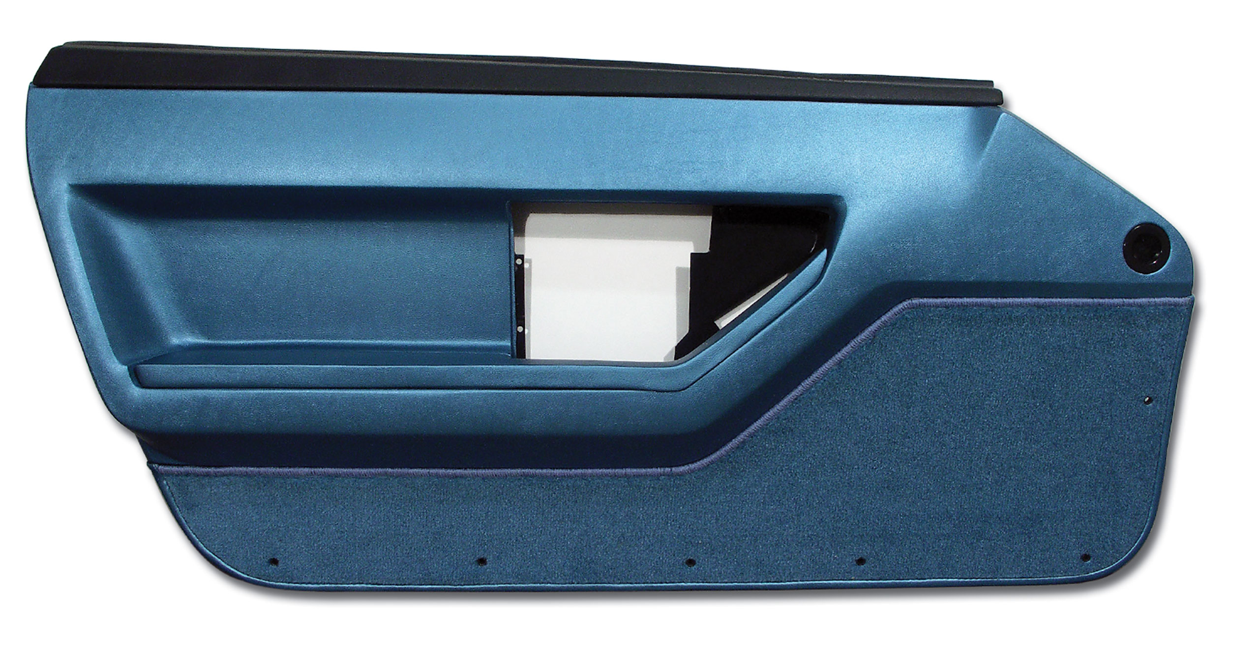 1986-1989 Corvette C4 Door Panel- Blue Deluxe Coupe LH CA-445074 