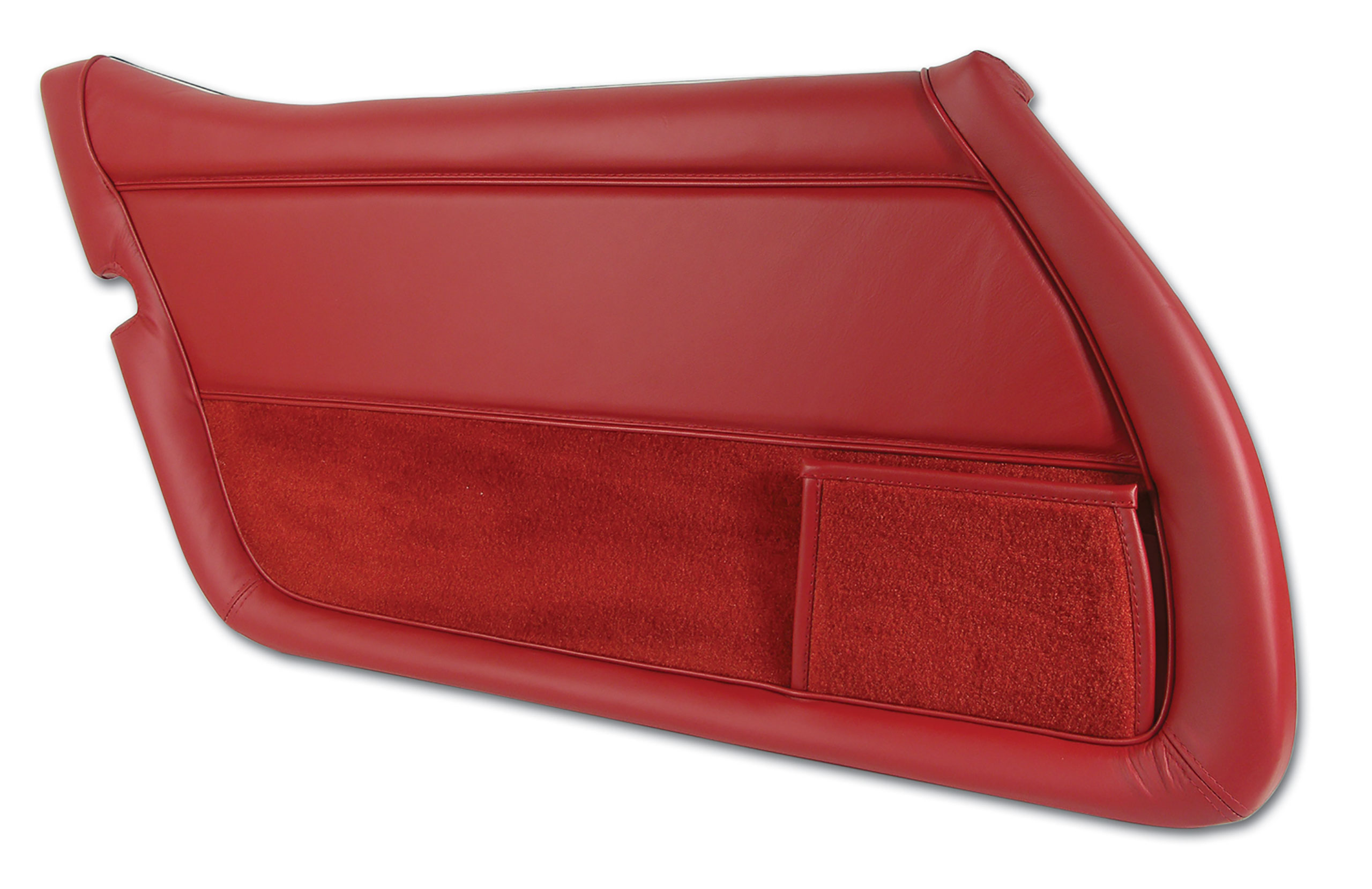 1978-1980 Corvette C3 Leather Door Panel- Red LH CA-445924 