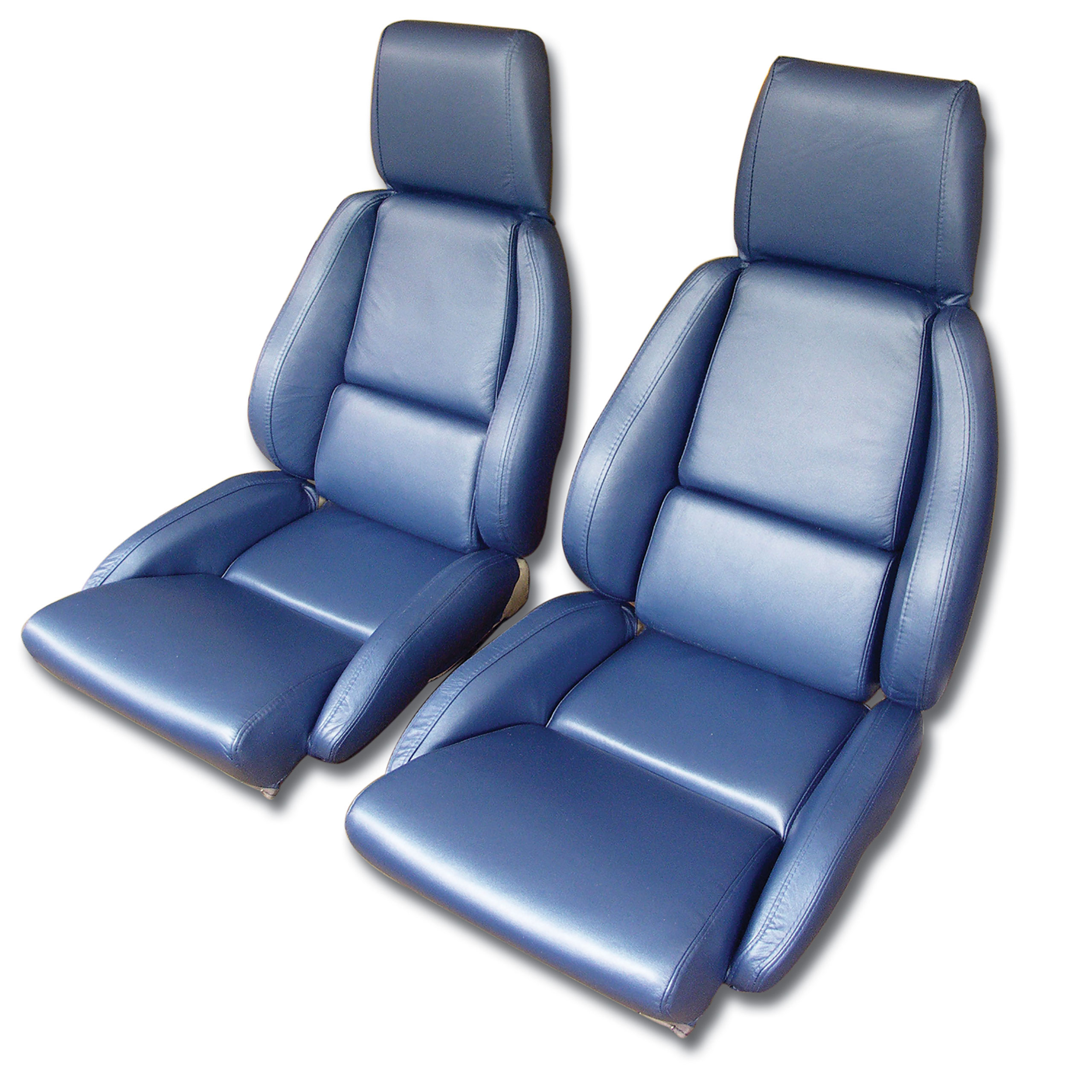 84-85 Corvette C4 468727 OE Style Leather-Like Standard Seat Covers W/O Perforated Inserts Red CA-468470 