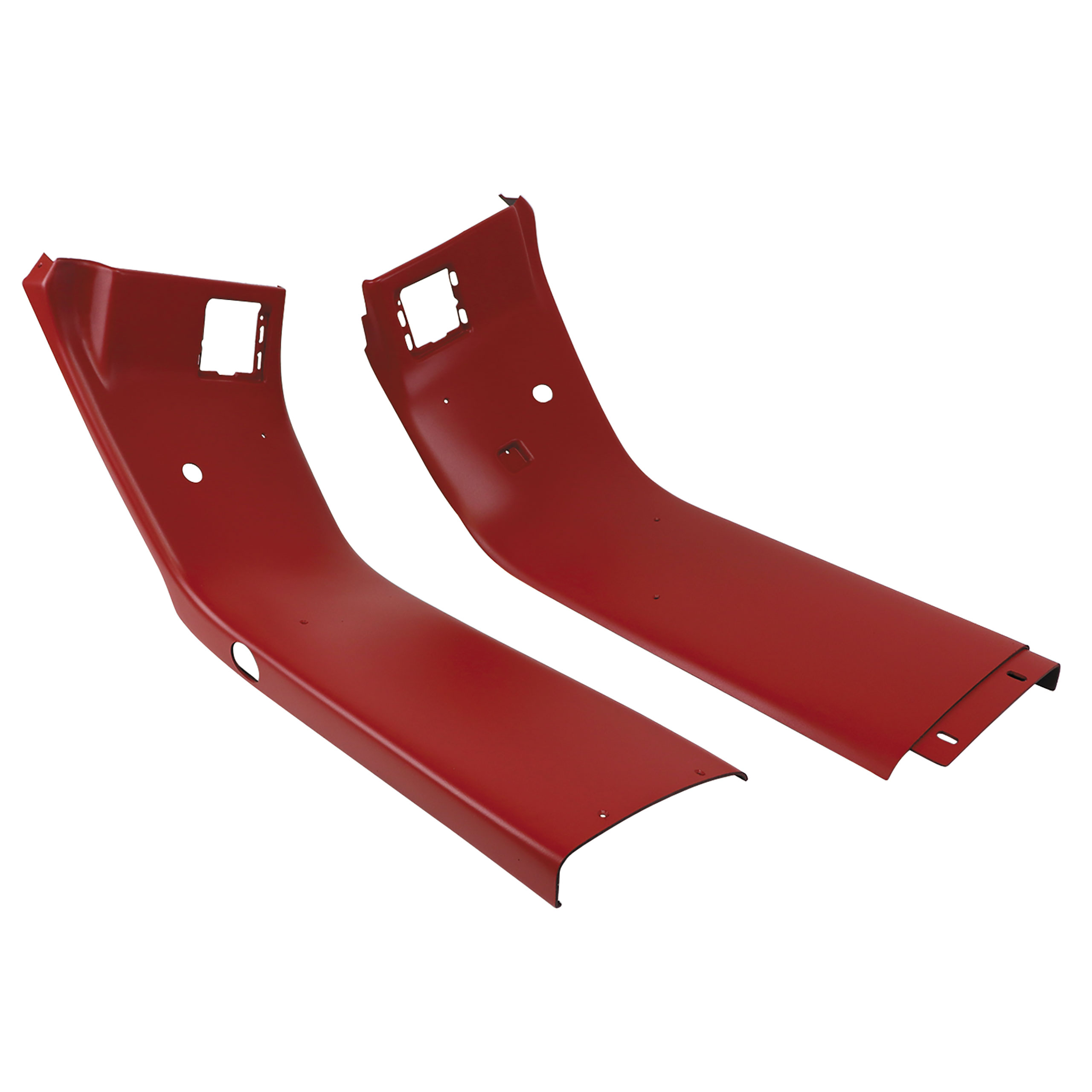 1990 Corvette C4 Coupe Rear Roof Panels - Red CA-473075 