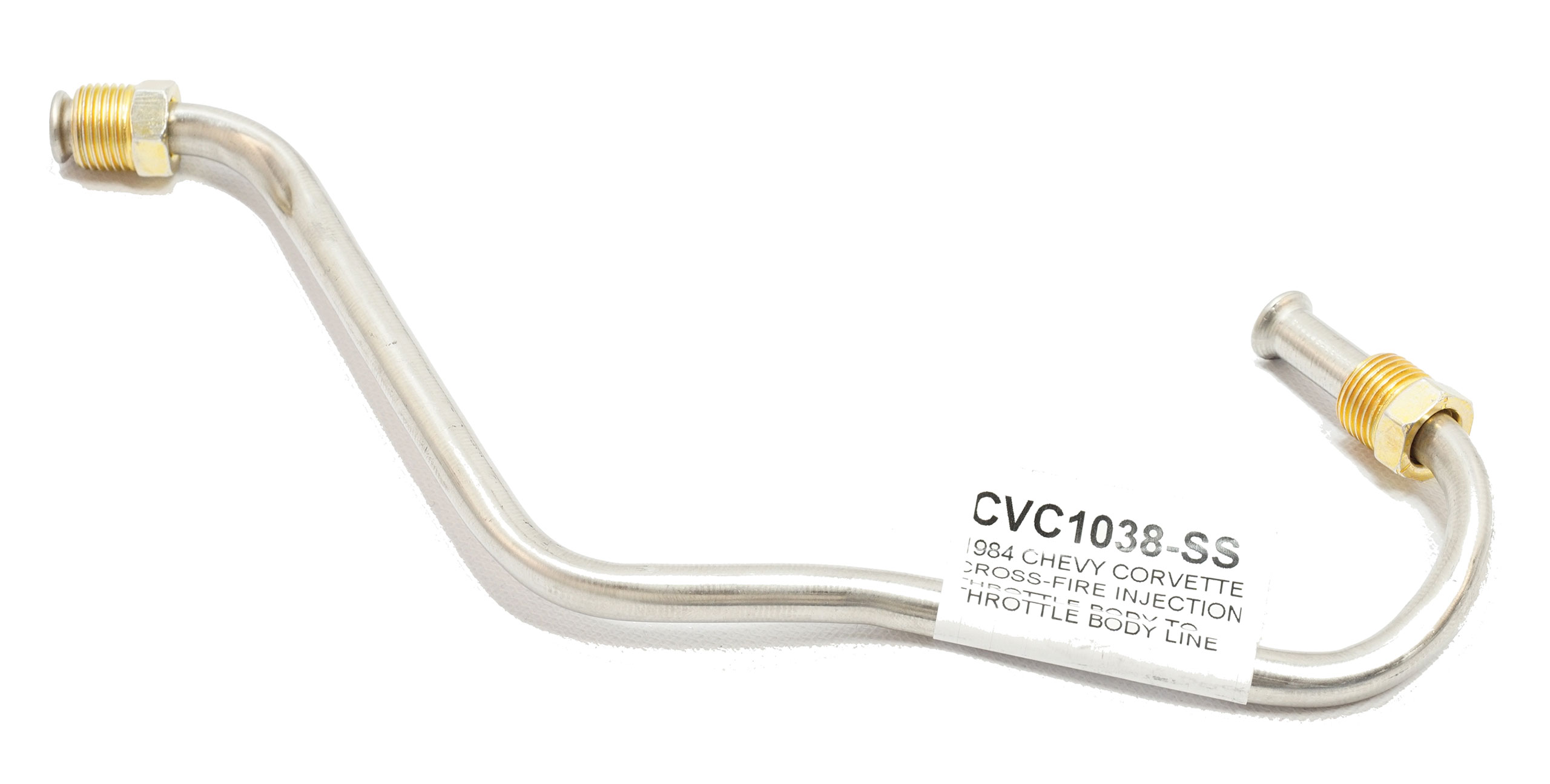 Carburetor Fuel Lines In Stainless Steel Material For 1984 Corvette