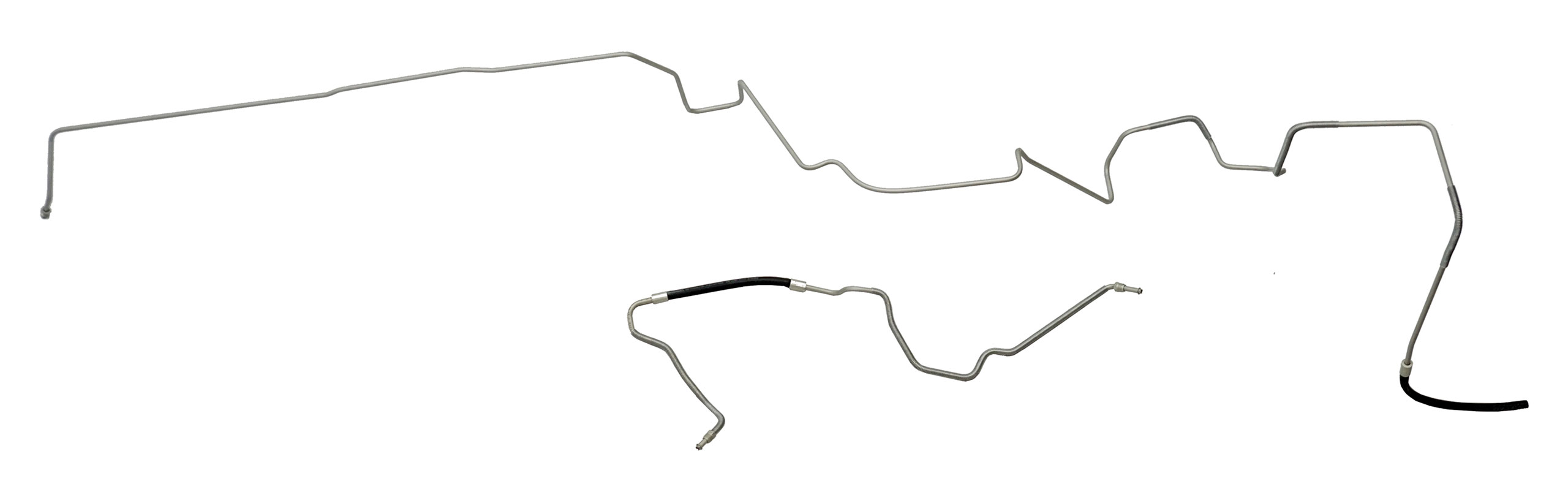 Fuel Supply Line In Original Equipment Material (2 Pc) For 88-91 Corvette