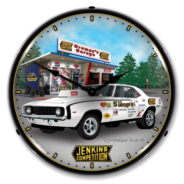 1969 Chevrolet Camaro C3 LED Clock- Jenkins CA-C0538 