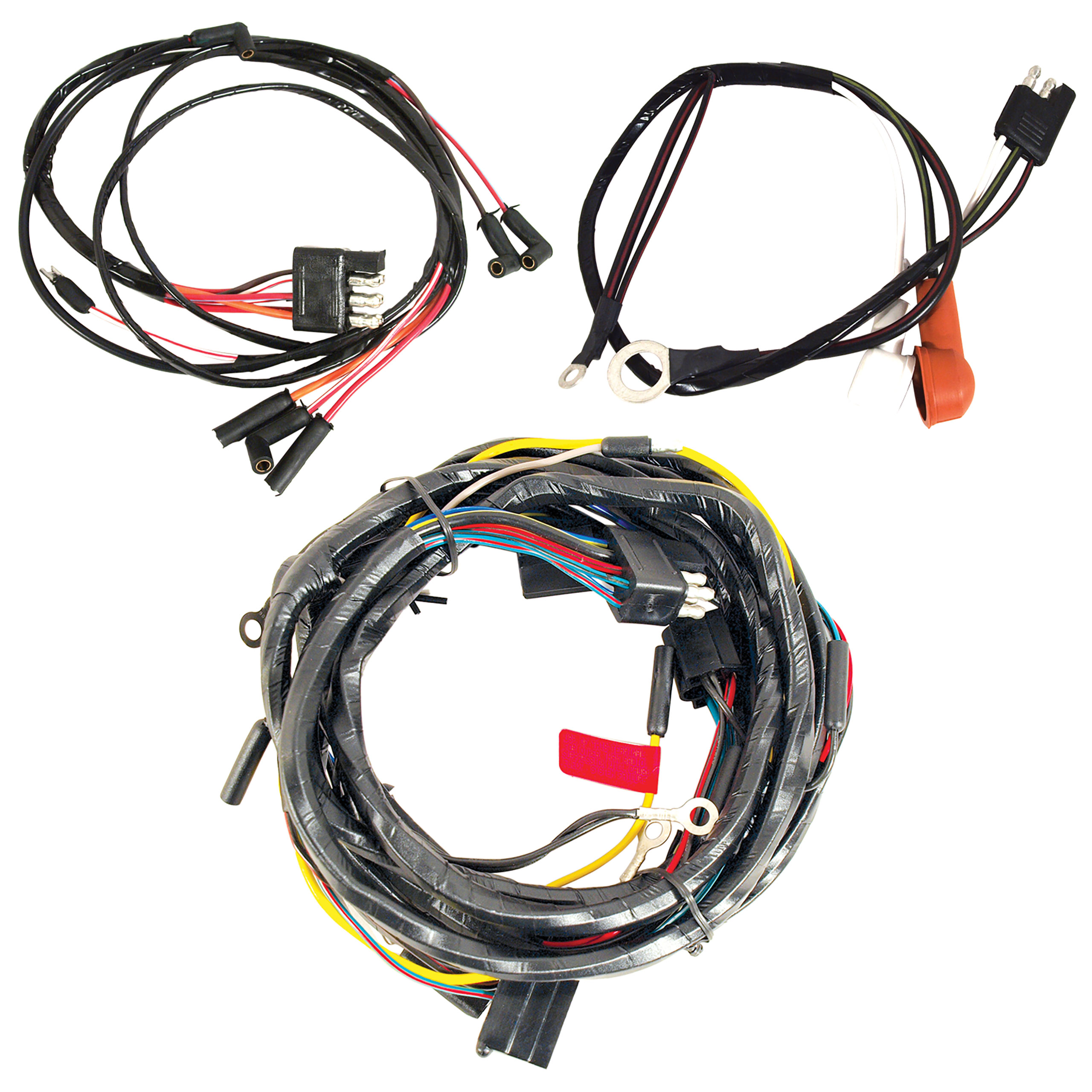 65 Mustang C2 Wiring Harness 8 Cylinder W/Gauges & 2 Speed Heater Motor CA-MA14363 