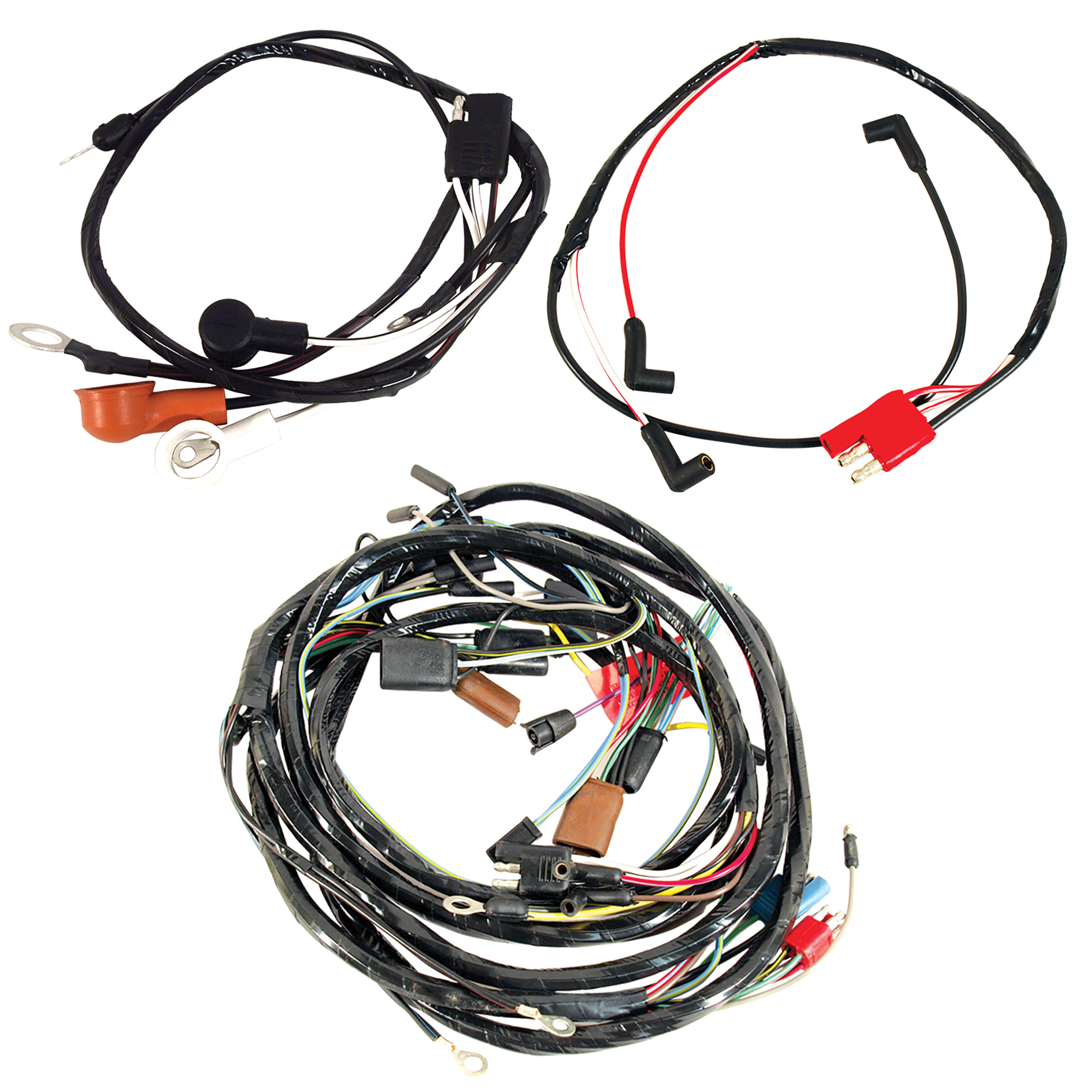 67 Mustang C2 Wiring Harness 8 Cylinder 289 W/Fog Lights GT & Tachometer CA-MA14368 