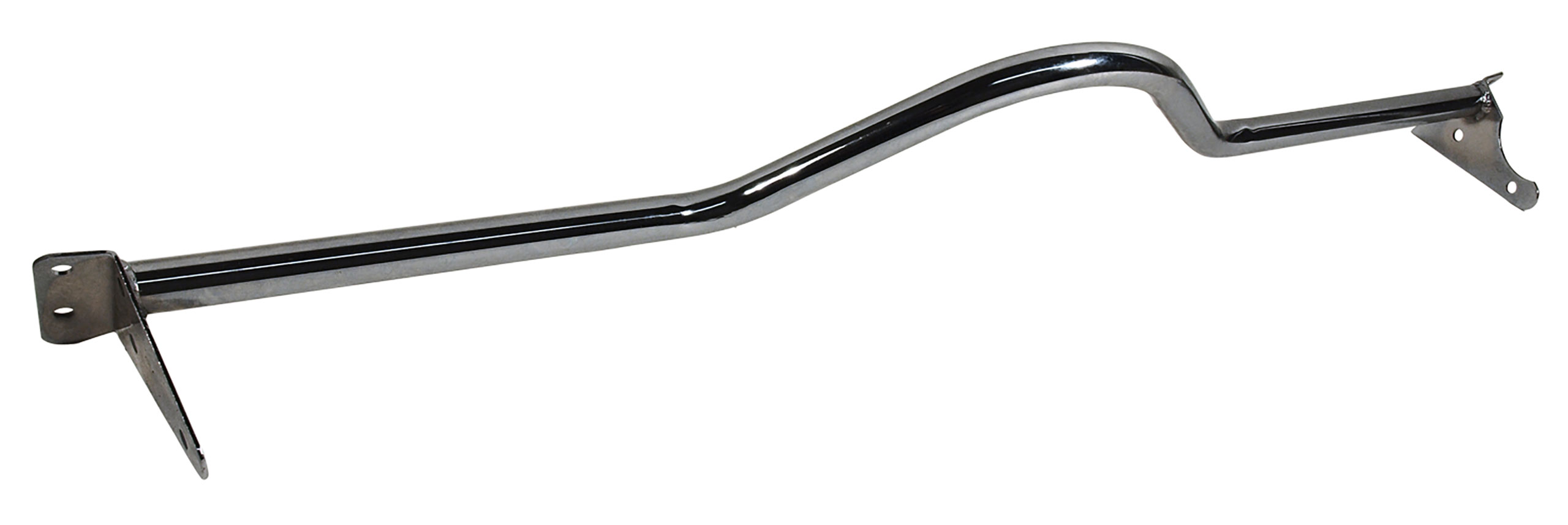 Monte Carlo Bar - Curved - Chrome For 1967-1968 Ford Mustang