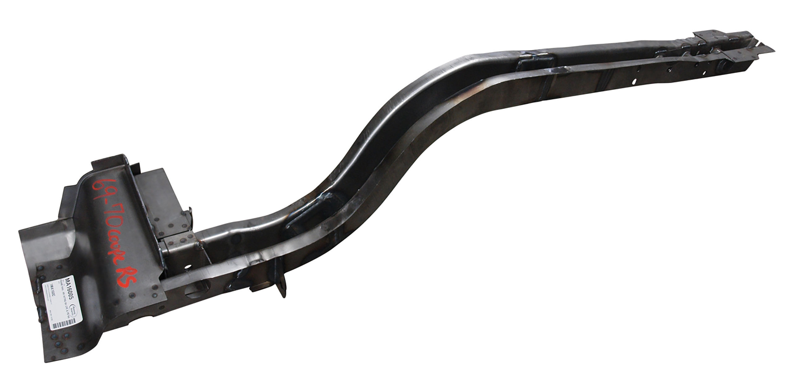  69-70 Mustang C3 Full Rear Frame Rail W/Torque Box Coupe & Fastback -Left Hand CA-MA16005