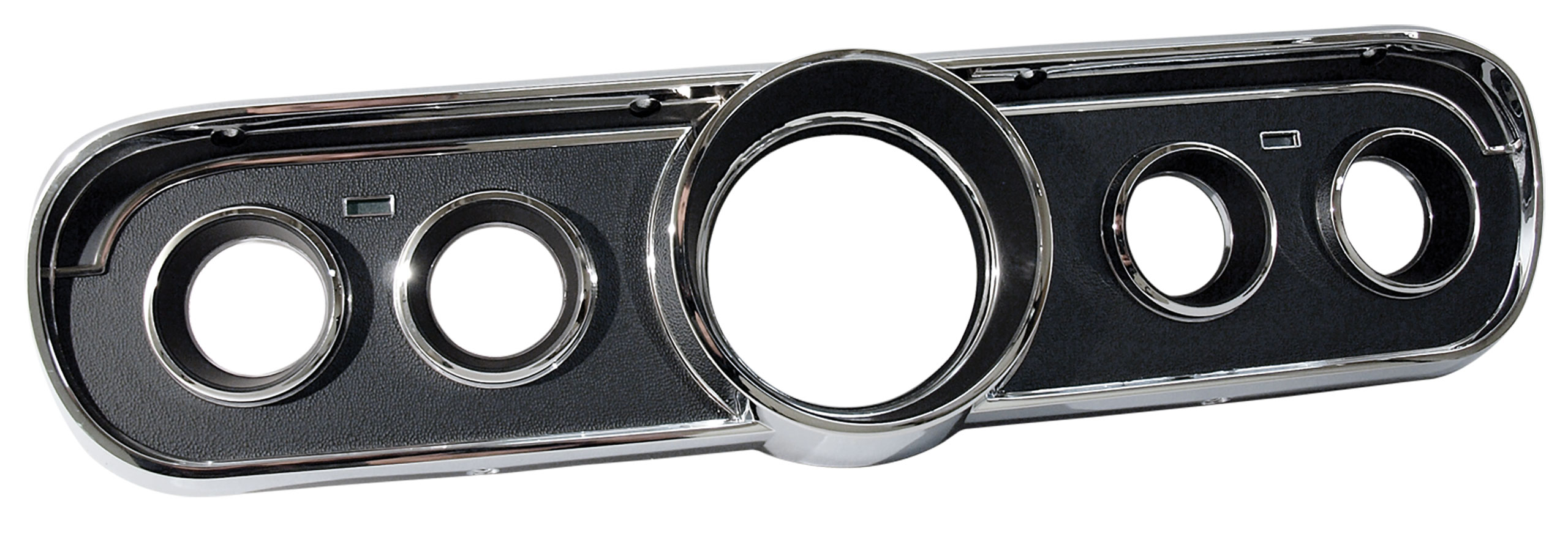 Black Instrument Cluster Bezel - GT For 1965 Ford Mustang