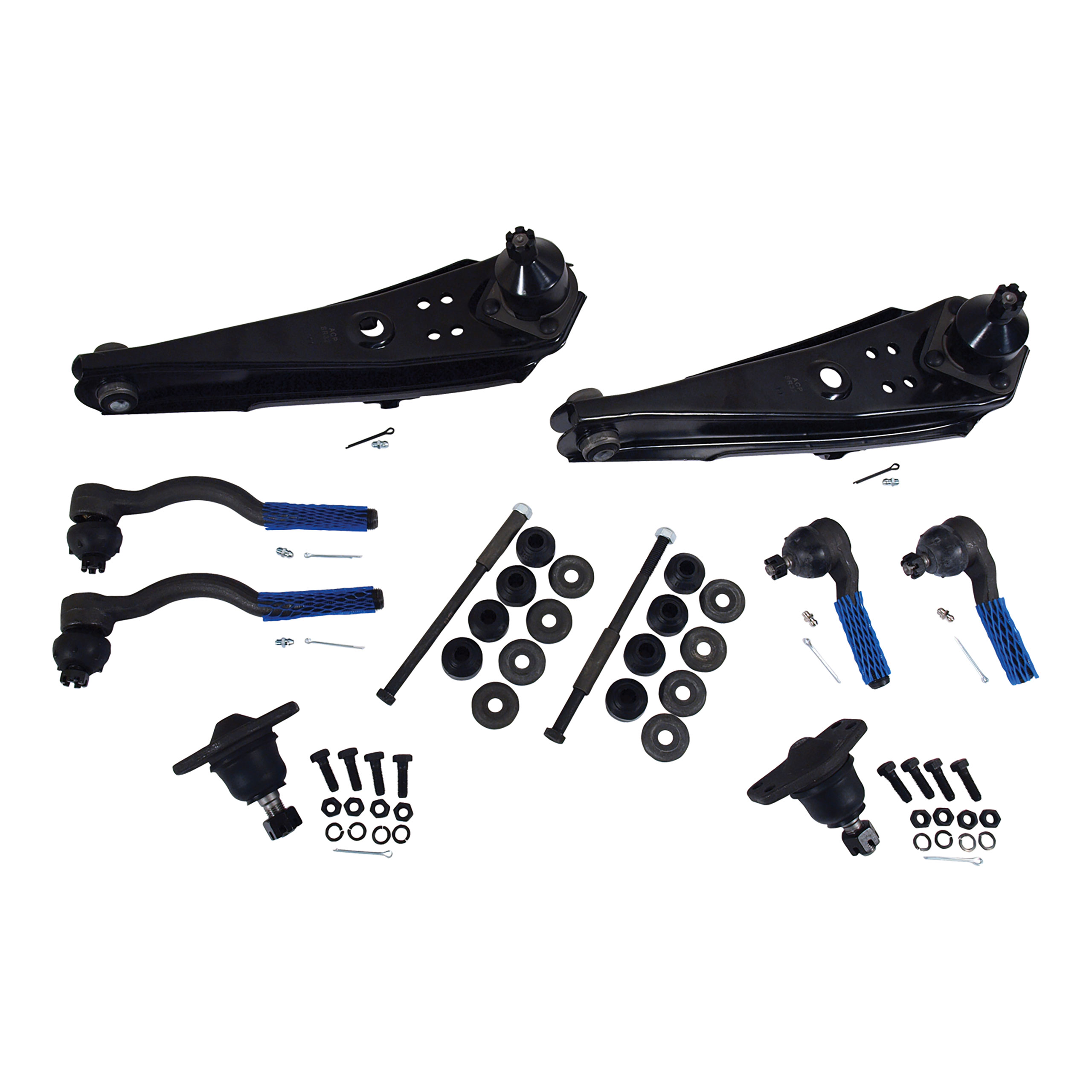 65-66 Mustang C2 Front Suspension Rebuild Kit Standard Manual Steering & 8 Cyl CA-MA17002 