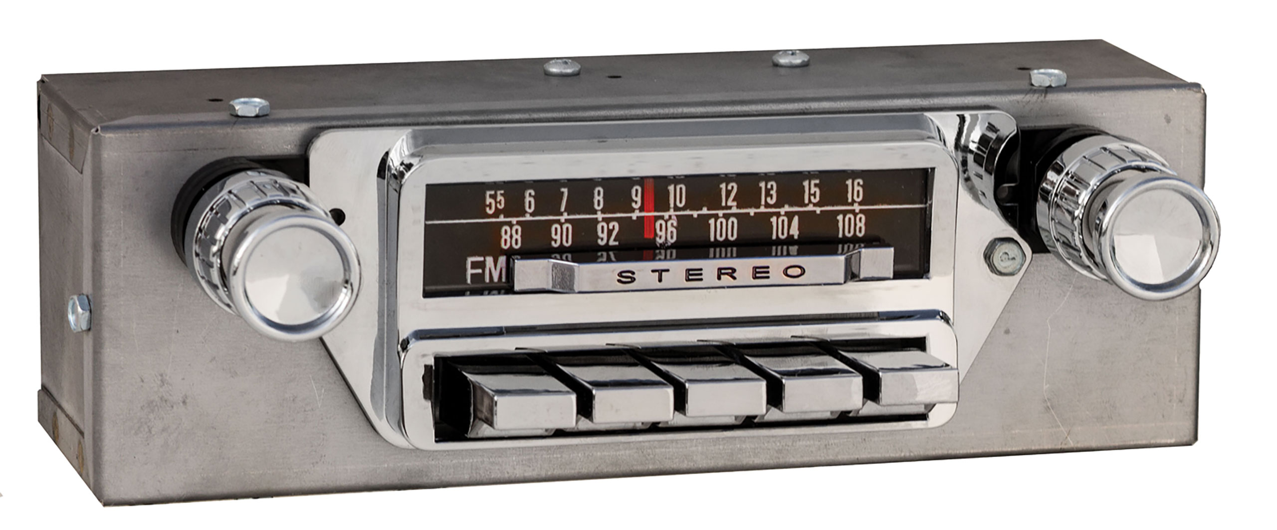 65-66 Mustang C2 AM/FM Factory Look Stereo Radio W/Bluetooth & Upgraded Power Supply CA-MA18144 