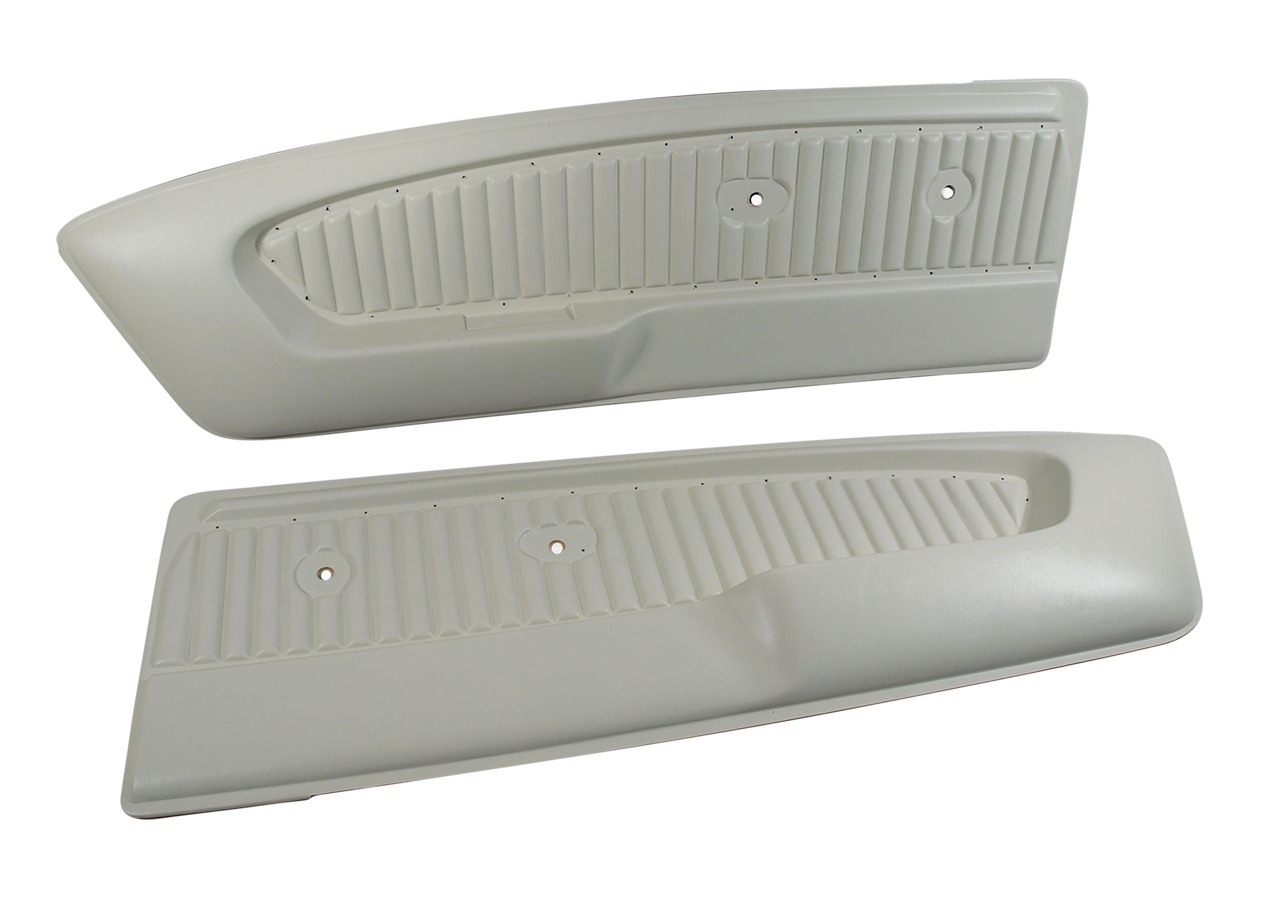 Deluxe Door Panels - White For 1964-1966 Ford Mustang -RPIDesignscom