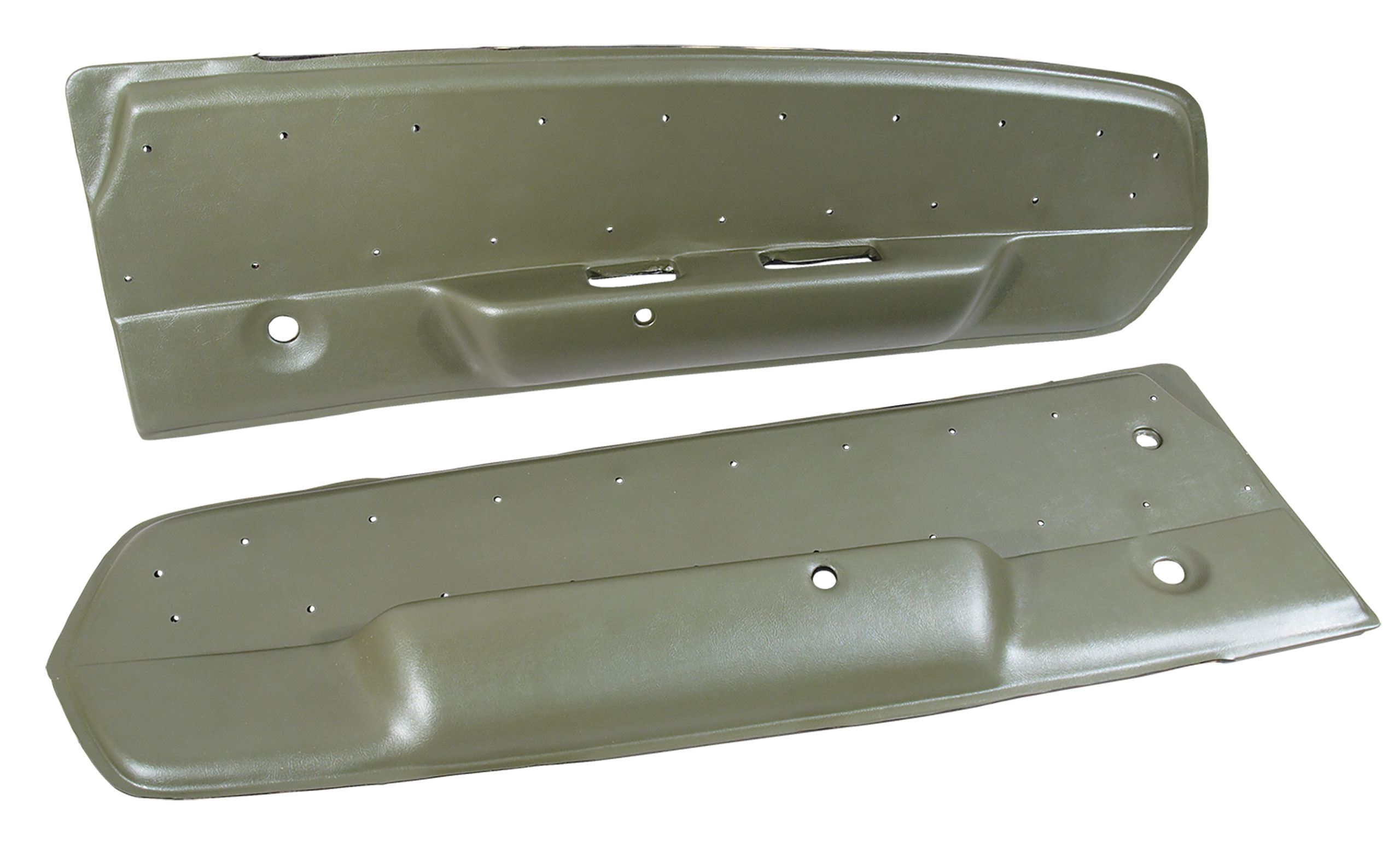 1967 Ford Mustang C2 Deluxe Door Panels - Ivy Gold CA-MA919AM 