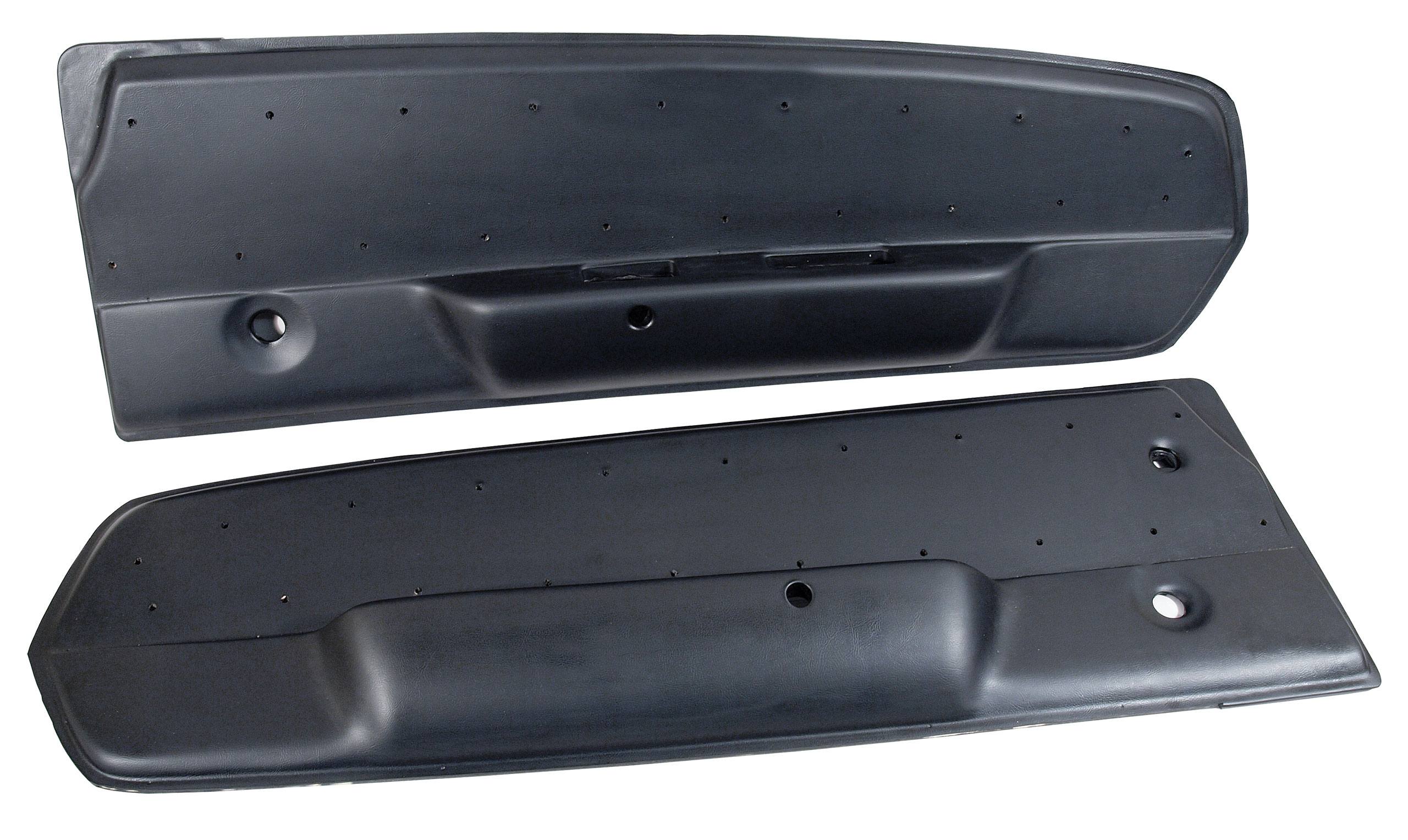 1967 Ford Mustang C2 Deluxe Door Panels - Black CA-MA919BA 