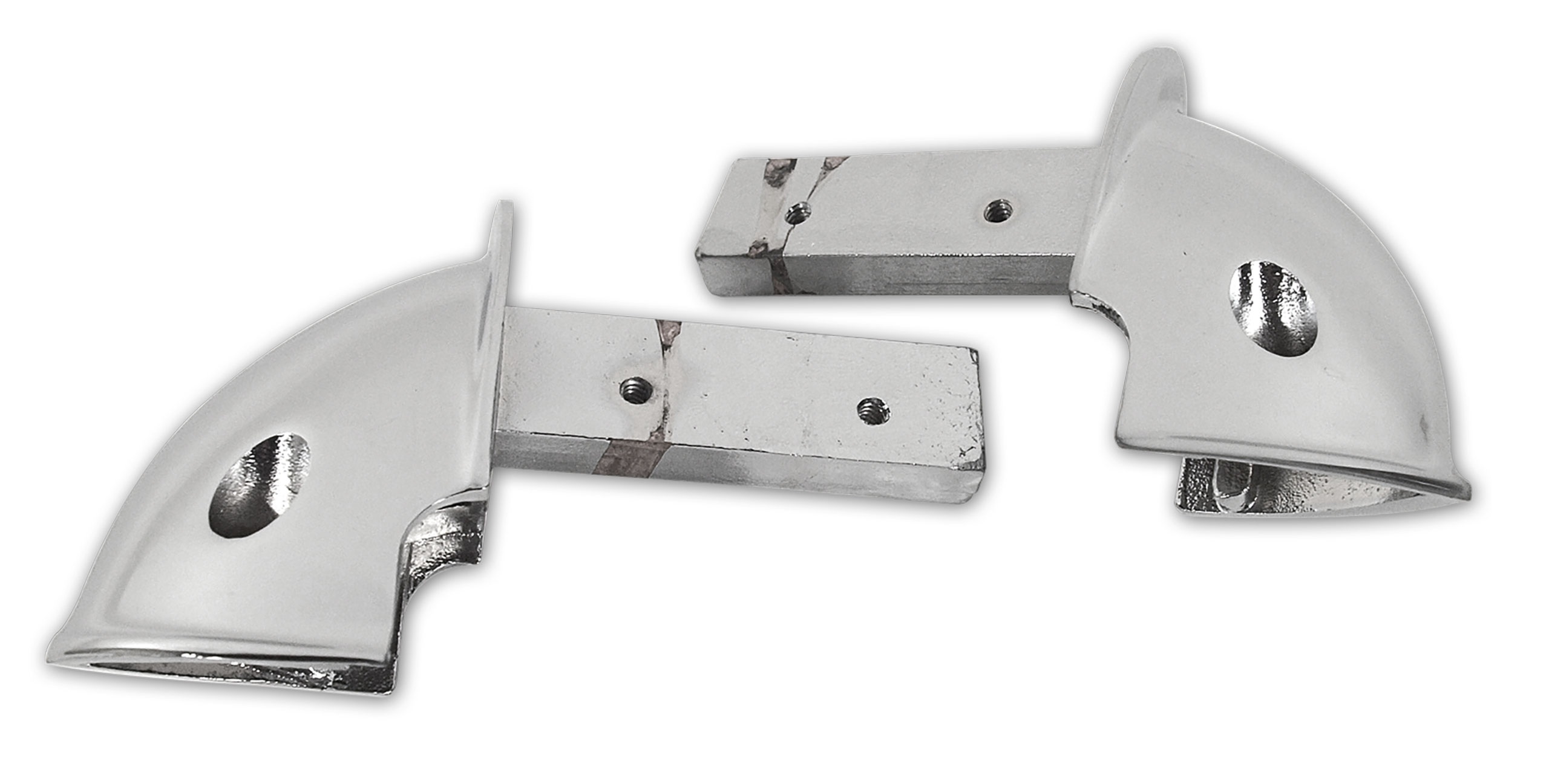 1958-1961 Corvette C1 Armrest Chrome Ends- CA-X2022 