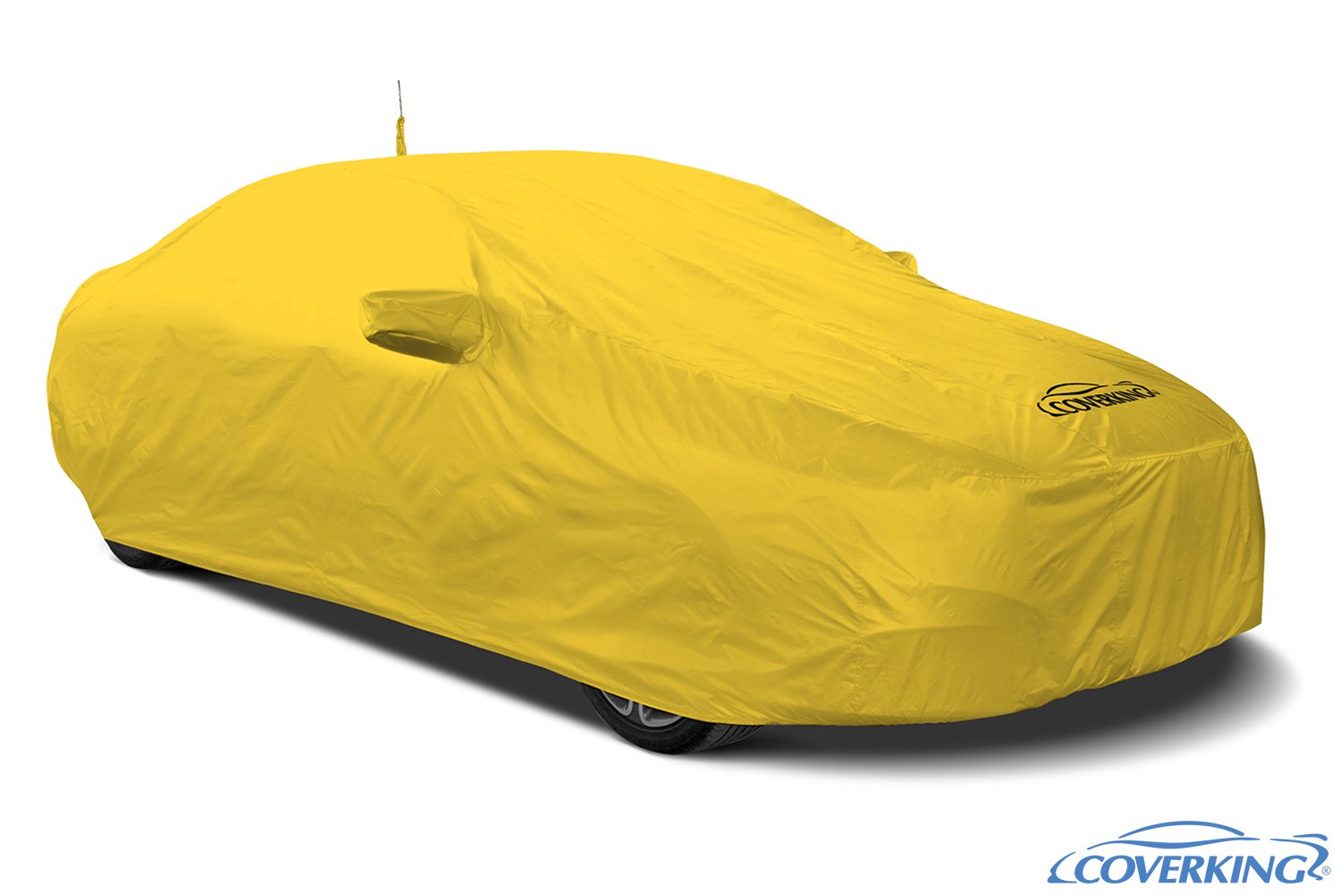 Coverking Custom Car Cover for Select Ford Mustang Models Stormproof Solid (Yellow) - 1