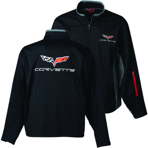 C6 Matrix Corvette Black Embroidered Jacket - RPIDesigns.com