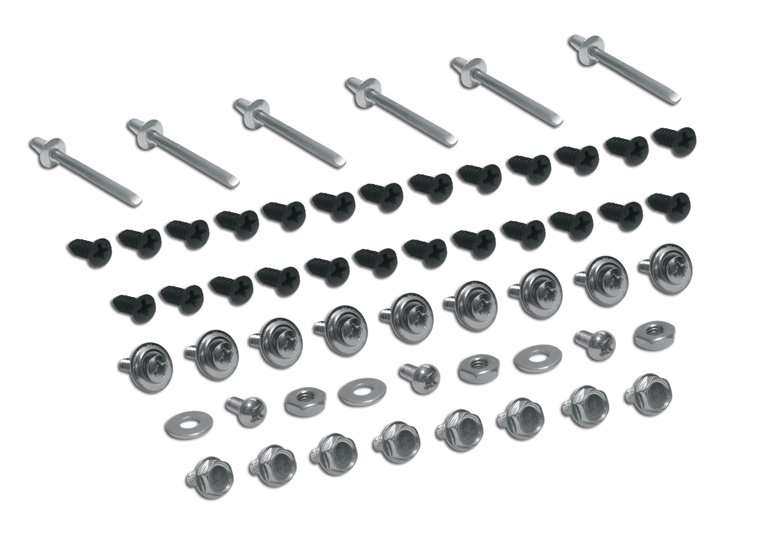 1968-1972 Corvette C3 Rear Compartment Hardware Screw Set