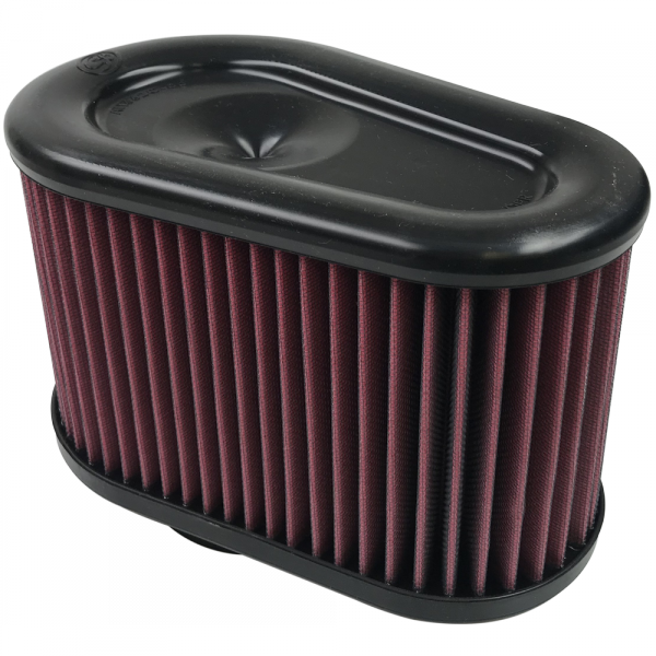 Air Filter For Intake Kits 75-5070 Oiled Cotton Cleanable Red