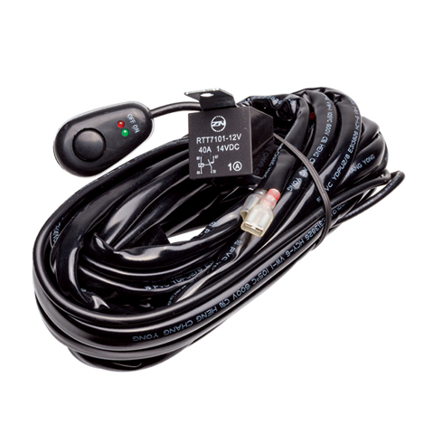 Off-Road 40A Single Light Harness - Heavy Duty Oracle