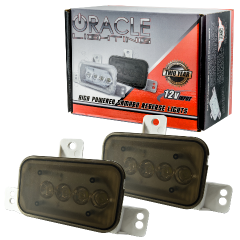 4W LED Reverse Light Set - Tinted Oracle