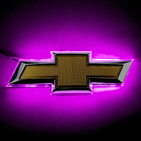 For 2014-2015 Camaro Illuminated Bowtie - Pink Oracle