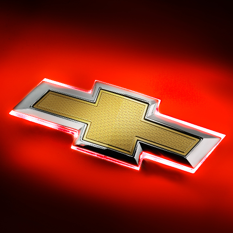 For 2016-2023 Camaro Illuminated Bowtie - Red Oracle