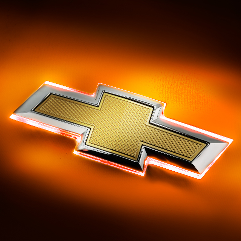 For 2016-2023 Camaro Illuminated Bowtie - Amber Oracle