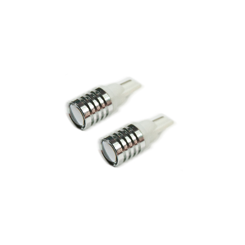 T10 3W Cree LED Bulbs (Pair) - Cool White Oracle