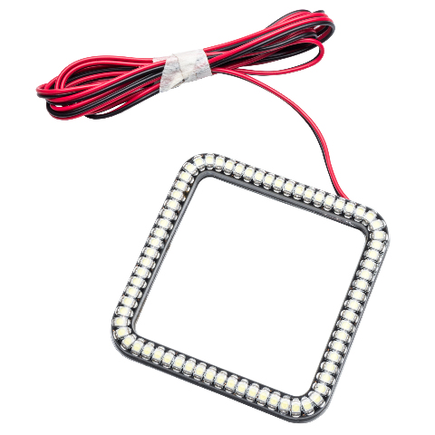 Off-Road 3" Square WP LED Halo Oracle