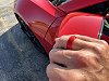 2005-2013 C6 Corvette Car Body Color Paint Matched Men's Rings