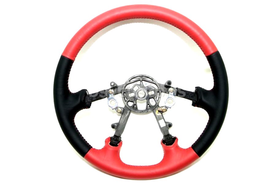 C5 Corvette DSVettes Custom Leather Wrapped Steering Wheel