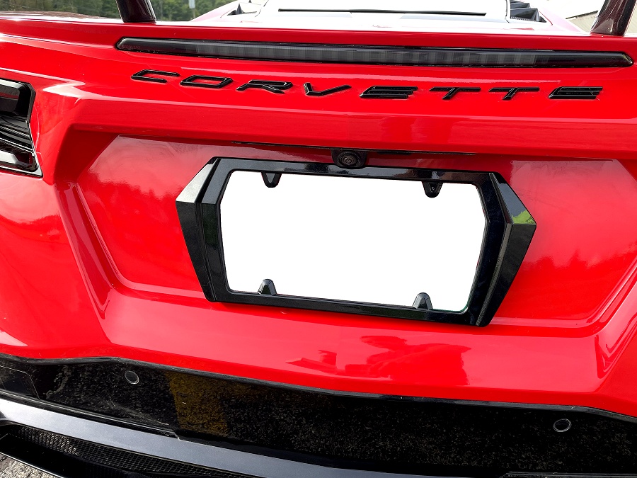 C8 Corvette License Plate Frame - dReferenz Blog