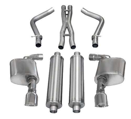 Dodge Charger 2012-14 SRT-8 6.4L Hemi Corsa Xtreme Exhaust System 14464 ...