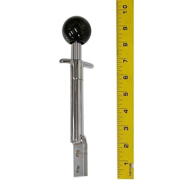 1977-1982 Corvette C3 Shifter Handle (bolt-on) Black Chrome Ball