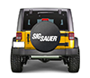 Sig Sauer Spare Tire Cover for Jeep Bronco Truck - White Font